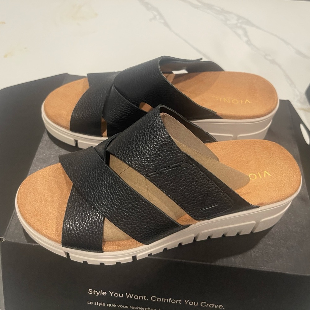 Vionic Uptown sunset Black size 9.5 - Picture 2 of 8